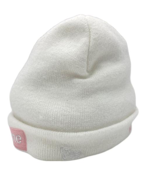 SUPREME（シュプリーム）SUPREME (シュプリーム) New Era (ニューエラ) BOX LOGO BEANIE ホワイトの古着・服飾アイテム