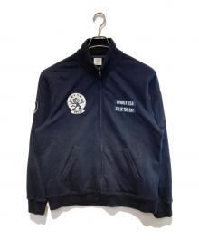 AVIREX（アヴィレックス）の古着「ジップアップスウェット」｜ネイビー