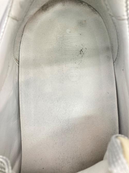 MM6 Maison Margiela（エムエムシックスメゾンマルジェラ）MM6 Maison Margiela (エムエムシックスメゾンマルジェラ) メタリックシルバースニーカー シルバー サイズ:41の古着・服飾アイテム