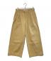 FRAMeWORK（フレームワーク）の古着「TUCK CHINO パンツ」｜ベージュ