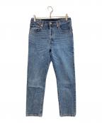 LEVI'S×JOURNAL STANDARDリーバイス×ジャーナルスタンダード）の古着「別注RED TAB 501 SMU CROPデニムパンツ」｜インディゴ