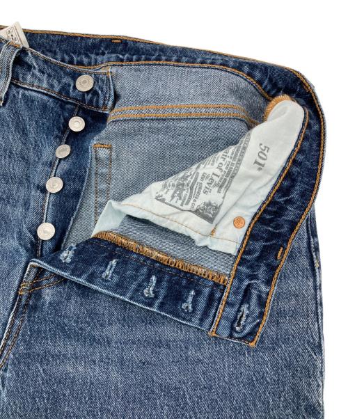 LEVI'S（リーバイス）LEVI'S (リーバイス) JOURNAL STANDARD (ジャーナルスタンダード) 別注RED TAB 501 SMU CROPデニムパンツ インディゴ サイズ:W28×L29の古着・服飾アイテム