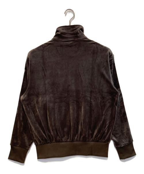 adidas（アディダス）adidas (アディダス) FB TT VELOUR / ファイヤーバード トラックトップ ベロア ブラウン サイズ:XSの古着・服飾アイテム