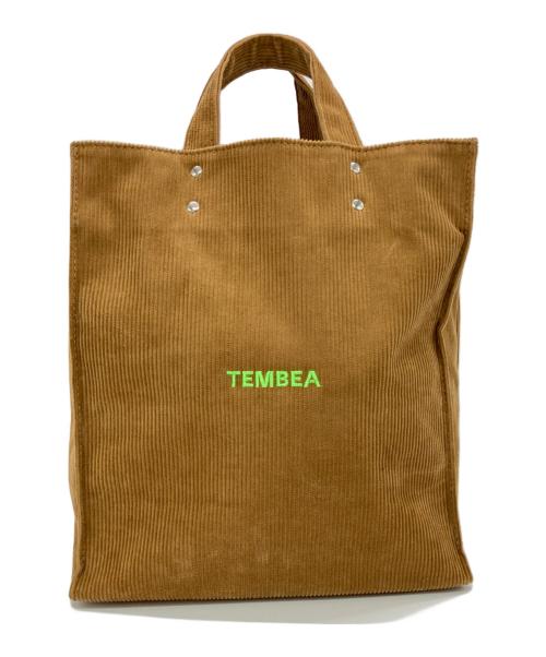 TEMBEA（テンベア）TEMBEA (テンベア) BAGUETTE TOTE MINI CORDUROY ブラウンの古着・服飾アイテム