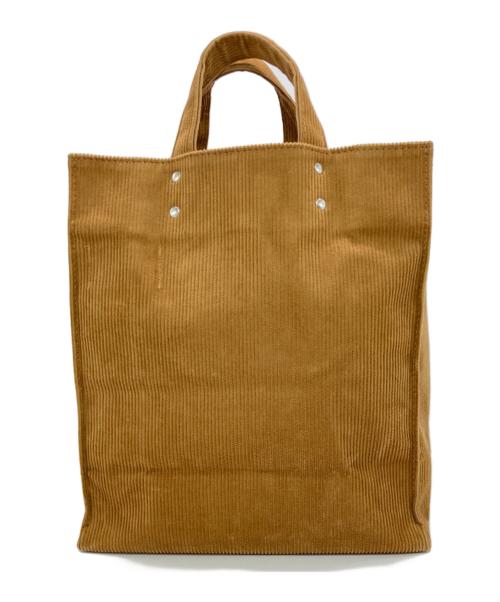 TEMBEA（テンベア）TEMBEA (テンベア) BAGUETTE TOTE MINI CORDUROY ブラウンの古着・服飾アイテム