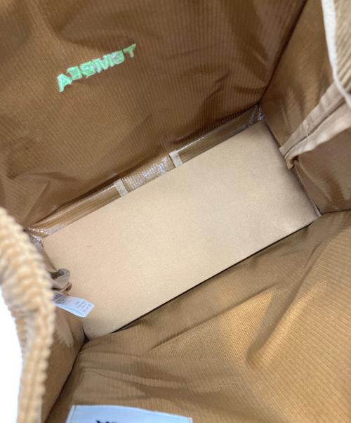 TEMBEA（テンベア）TEMBEA (テンベア) BAGUETTE TOTE MINI CORDUROY ブラウンの古着・服飾アイテム