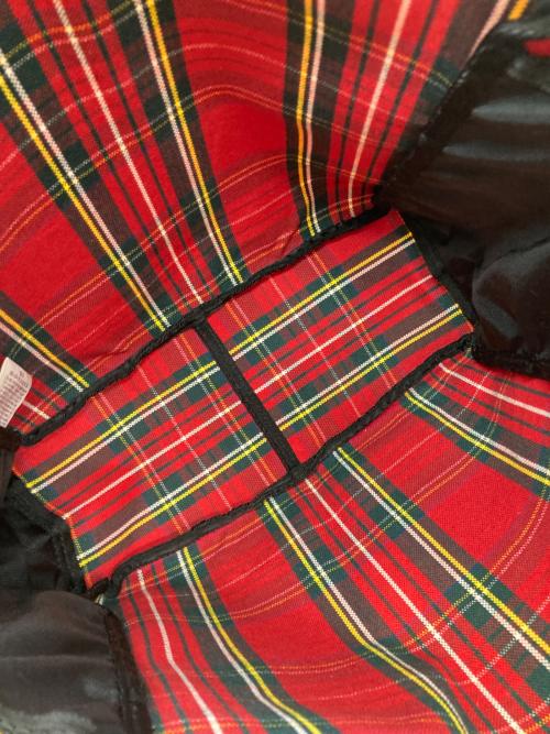 BAG'n'NOUN（バッグンナウン）BAG'n'NOUN (バッグンナウン) チェックトートバッグ レッド×グリーンの古着・服飾アイテム