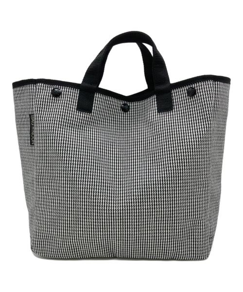 BAG'n'NOUN（バッグンナウン）BAG'n'NOUN (バッグンナウン) トートバッグ ブラック×ホワイトの古着・服飾アイテム