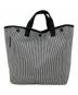 BAG'n'NOUN（バッグンナウン）の古着「トートバッグ」｜ブラック×ホワイト