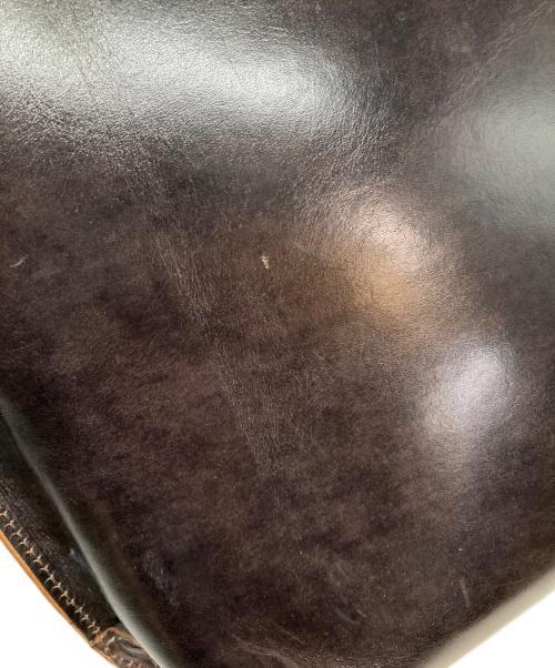 DRAWER（ドゥロワー）DRAWER (ドゥロワー) レザートートバッグ ブラックの古着・服飾アイテム