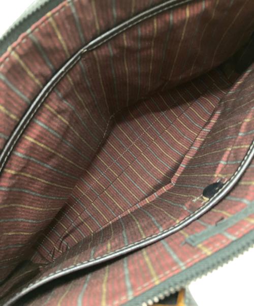 DRAWER（ドゥロワー）DRAWER (ドゥロワー) レザートートバッグ ブラックの古着・服飾アイテム