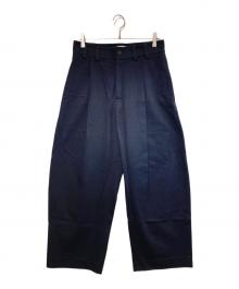 STUDIO NICHOLSON（スタジオ ニコルソン）の古着「VOLUME PANTS “BUSHEL”」｜ネイビー