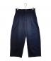 STUDIO NICHOLSON（スタジオ ニコルソン）の古着「VOLUME PANTS “BUSHEL”」｜ネイビー