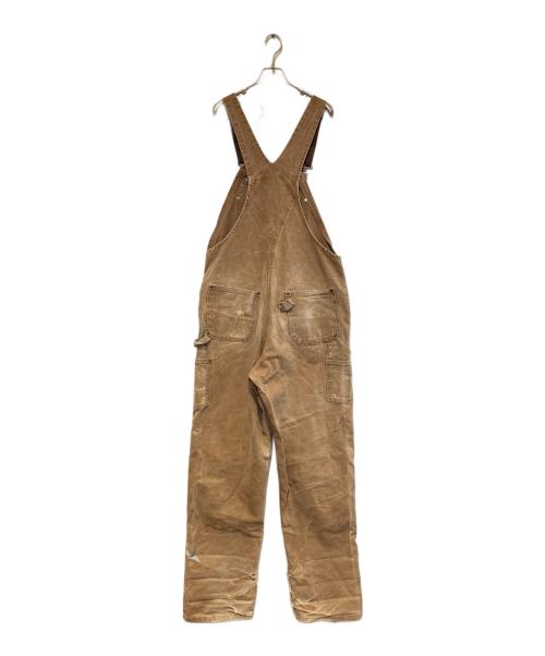 CarHartt（カーハート）CarHartt (カーハート) BIB OVERALL ブラウン サイズ:W36×L36の古着・服飾アイテム