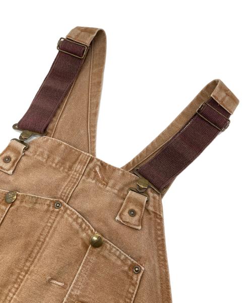 CarHartt（カーハート）CarHartt (カーハート) BIB OVERALL ブラウン サイズ:W36×L36の古着・服飾アイテム