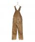 CarHartt (カーハート) BIB OVERALL ブラウン サイズ:W36×L36：8000円
