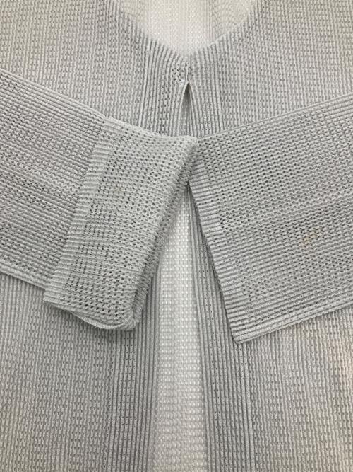 PLEATS PLEASE（プリーツプリーズ）PLEATS PLEASE (プリーツプリーズ) プリーツカーディガン グレー サイズ:Freeの古着・服飾アイテム