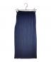 ISSEY MIYAKE (イッセイミヤケ) プリーツスカート ネイビー サイズ:1：18000円
