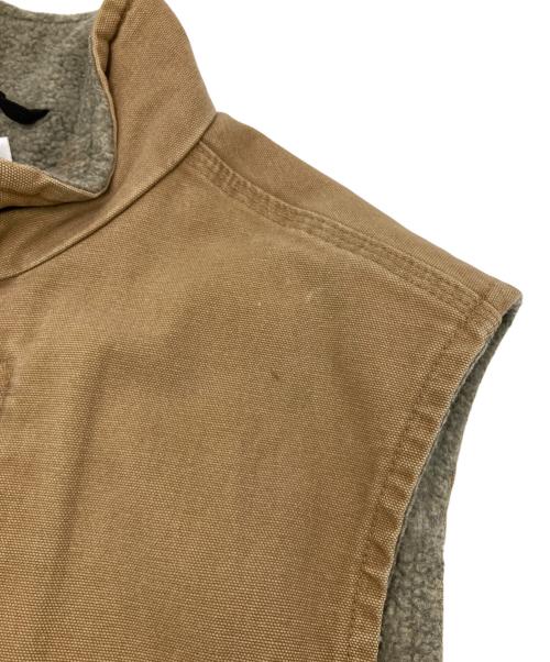 CarHartt（カーハート）CarHartt (カーハート) ［古着］ダックベスト ブラウン サイズ:XLの古着・服飾アイテム