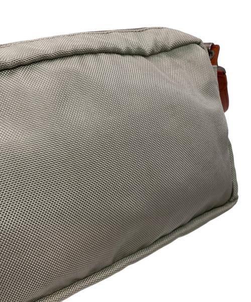 HUNTING WORLD（ハンティングワールド）HUNTING WORLD (ハンティングワールド) ADOBEショルダーバッグ ベージュ×ブラウンの古着・服飾アイテム