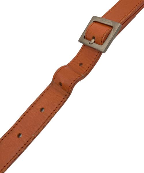 HUNTING WORLD（ハンティングワールド）HUNTING WORLD (ハンティングワールド) ADOBEショルダーバッグ ベージュ×ブラウンの古着・服飾アイテム