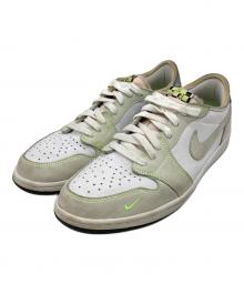 NIKE（ナイキ）の古着「AIR JORDAN 1 LOW OG」｜ホワイト×グリーン