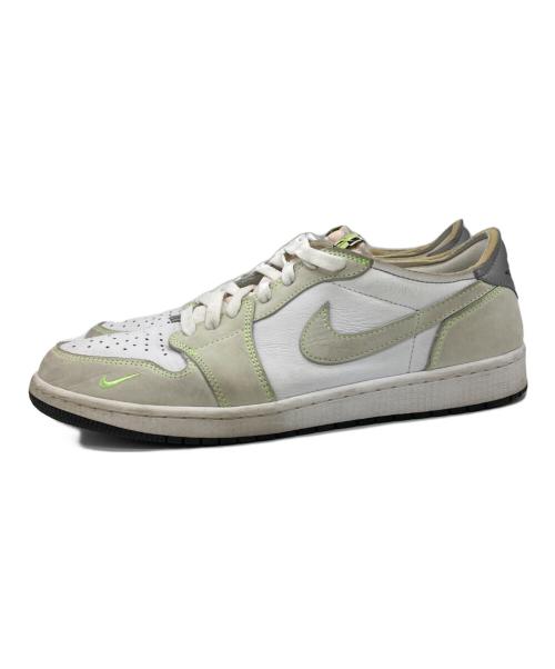 NIKE（ナイキ）NIKE (ナイキ) AIR JORDAN 1 LOW OG ホワイト×グリーン サイズ:US11の古着・服飾アイテム