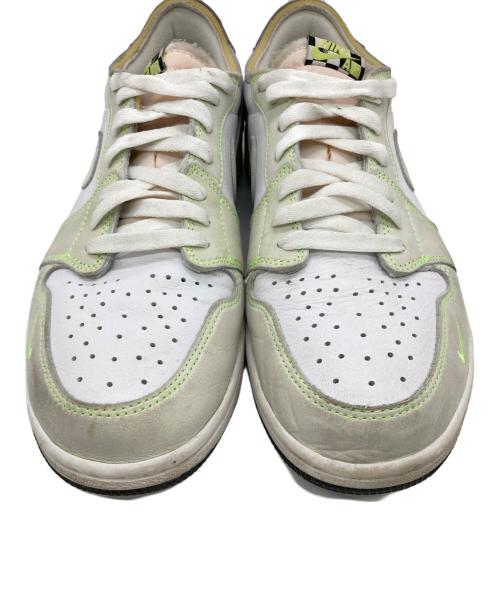 NIKE（ナイキ）NIKE (ナイキ) AIR JORDAN 1 LOW OG ホワイト×グリーン サイズ:US11の古着・服飾アイテム