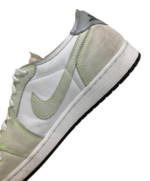 NIKE（ナイキ）NIKE (ナイキ) AIR JORDAN 1 LOW OG ホワイト×グリーン サイズ:US11の古着・服飾アイテム