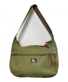 GREGORY（グレゴリー）の古着「［古着］サッチェルL キャンバスショルダーバッグ」｜グリーン