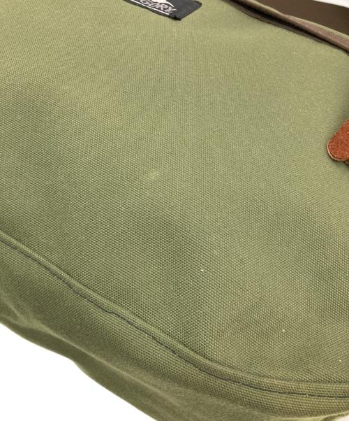 GREGORY（グレゴリー）GREGORY (グレゴリー) ［古着］サッチェルL キャンバスショルダーバッグ グリーンの古着・服飾アイテム