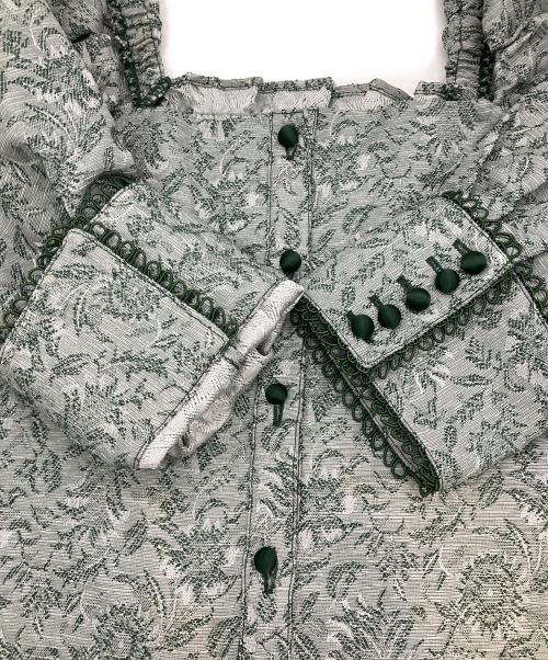 Ameri（アメリ）Ameri (アメリ) JACQUARD SET UP グリーン サイズ:Mの古着・服飾アイテム