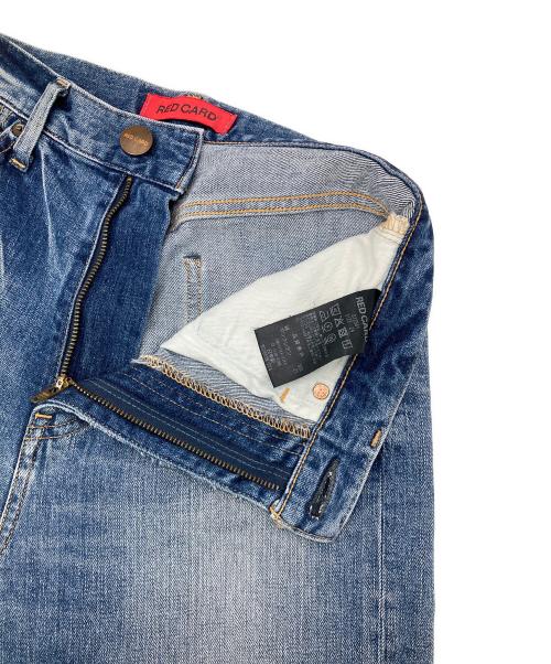RED CARD（レッドカード）RED CARD (レッドカード) Spick and Span (スピック＆スパン) 別注デニムパンツ インディゴ サイズ:24の古着・服飾アイテム