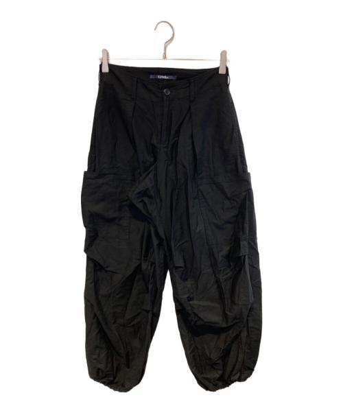 LIMI feu（リミフゥ）LIMI feu (リミフゥ) コットンサージカーゴパンツ ブラック サイズ:2の古着・服飾アイテム