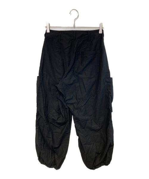 LIMI feu（リミフゥ）LIMI feu (リミフゥ) コットンサージカーゴパンツ ブラック サイズ:2の古着・服飾アイテム