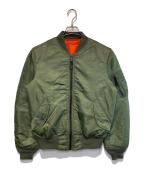 AVIREXアヴィレックス）の古着「MA-1ジャケット」｜オリーブ