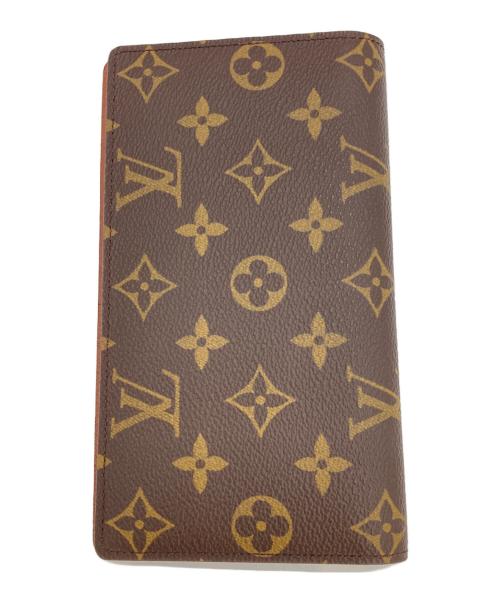 LOUIS VUITTON（ルイ ヴィトン）LOUIS VUITTON (ルイ ヴィトン) アジェンダ オリゾンタル 手帳カバー ブラウンの古着・服飾アイテム
