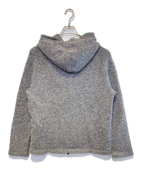 EMPORIO ARMANI（エンポリオ アルマーニ）EMPORIO ARMANI (エンポリオ アルマーニ) ジップアップニットパーカー グレー サイズ:52の古着・服飾アイテム