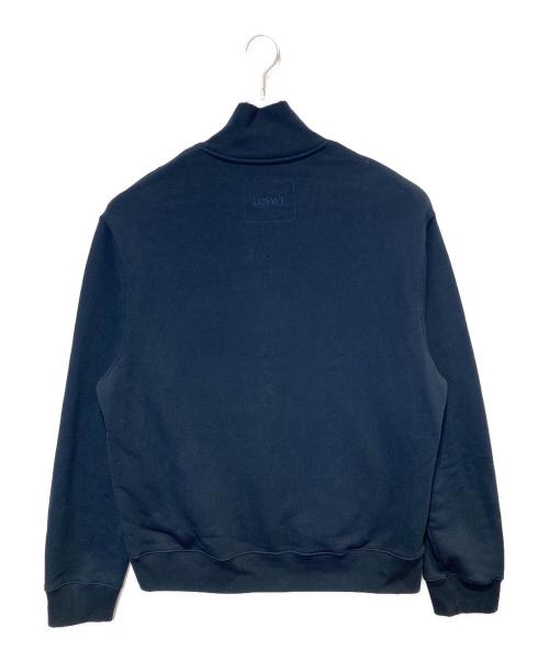 LOEWE（ロエベ）LOEWE (ロエベ) East River Ridge Zip Sweatshirt ネイビー サイズ:Ｍの古着・服飾アイテム