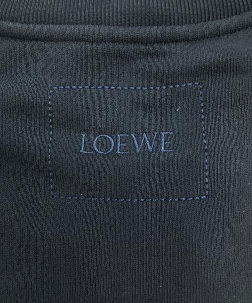 LOEWE（ロエベ）LOEWE (ロエベ) East River Ridge Zip Sweatshirt ネイビー サイズ:Ｍの古着・服飾アイテム