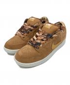 NIKE SBナイキエスビー）の古着「DUNK LOW PRO QS」｜ブラウン