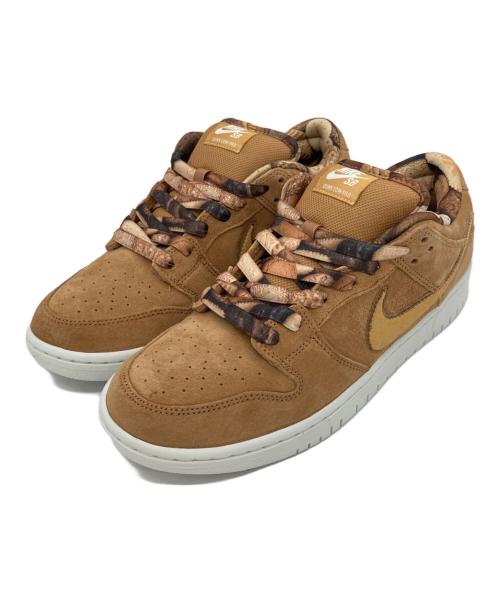 NIKE SB（ナイキエスビー）NIKE SB (ナイキエスビー) DUNK LOW PRO QS ブラウン サイズ:US9.5 未使用品の古着・服飾アイテム
