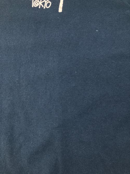 stussy（ステューシー）stussy (ステューシー) プリントカットソー ネイビー サイズ:XLの古着・服飾アイテム