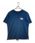 stussy（ステューシー）の古着「プリントカットソー」｜ネイビー