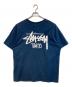 stussy (ステューシー) プリントカットソー ネイビー サイズ:XL：4000円