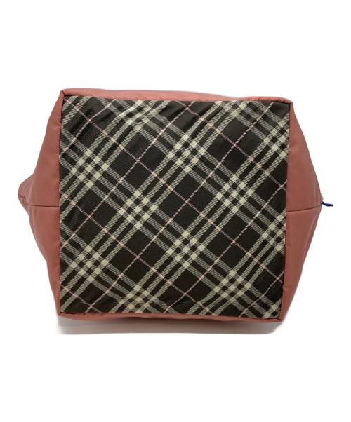 BURBERRY BLUE LABEL（バーバリー ブルー レーベル）BURBERRY BLUE LABEL (バーバリー ブルー レーベル) ハンドバッグ ピンクの古着・服飾アイテム