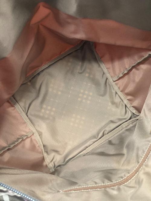 BURBERRY BLUE LABEL（バーバリー ブルー レーベル）BURBERRY BLUE LABEL (バーバリー ブルー レーベル) ハンドバッグ ピンクの古着・服飾アイテム