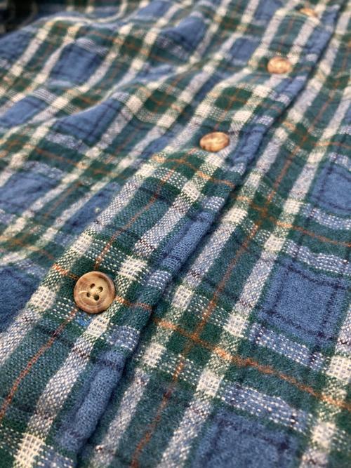 PENDLETON（ペンドルトン）PENDLETON (ペンドルトン) ウールチェックシャツ ブルー×グリーン サイズ:XXの古着・服飾アイテム