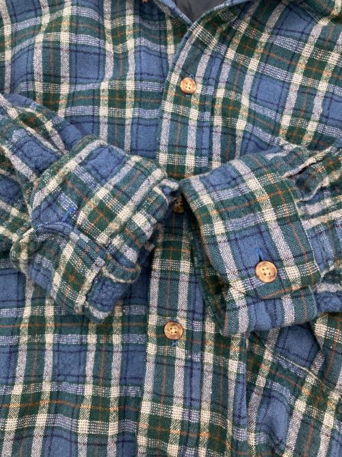 PENDLETON（ペンドルトン）PENDLETON (ペンドルトン) ウールチェックシャツ ブルー×グリーン サイズ:XXの古着・服飾アイテム
