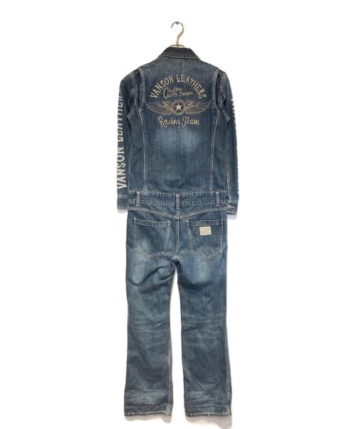 VANSON（バンソン）VANSON (バンソン) デニムオーバーオール インディゴ サイズ:Sの古着・服飾アイテム